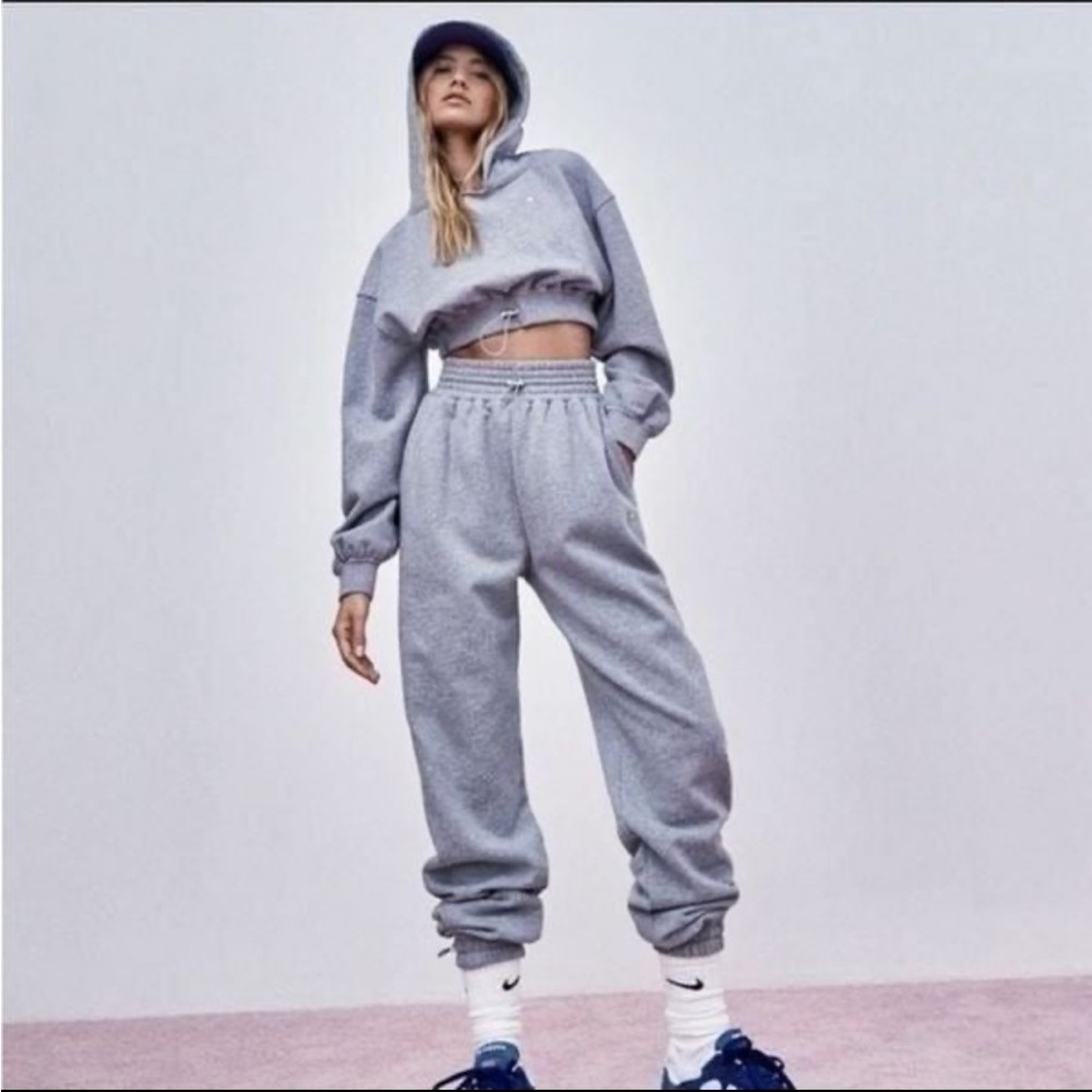 For Love & Lemons Josie Heather Gray Pants Size XS
